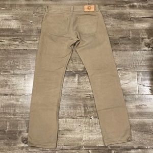 COPY - Japan Blue for Blue Owl Workshop khaki selvedge canvas jeans